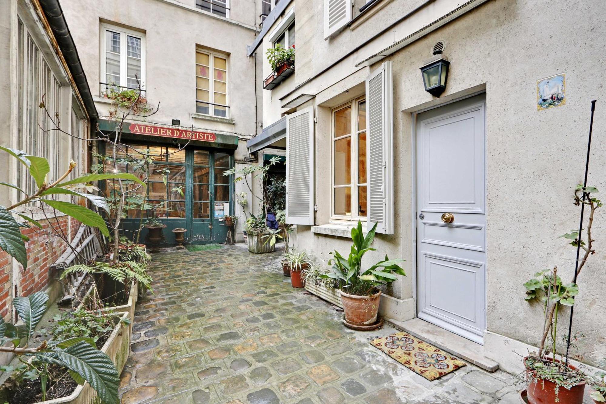 Authentic Apartment - 1Br-4P - Le Marais Paris Exterior foto