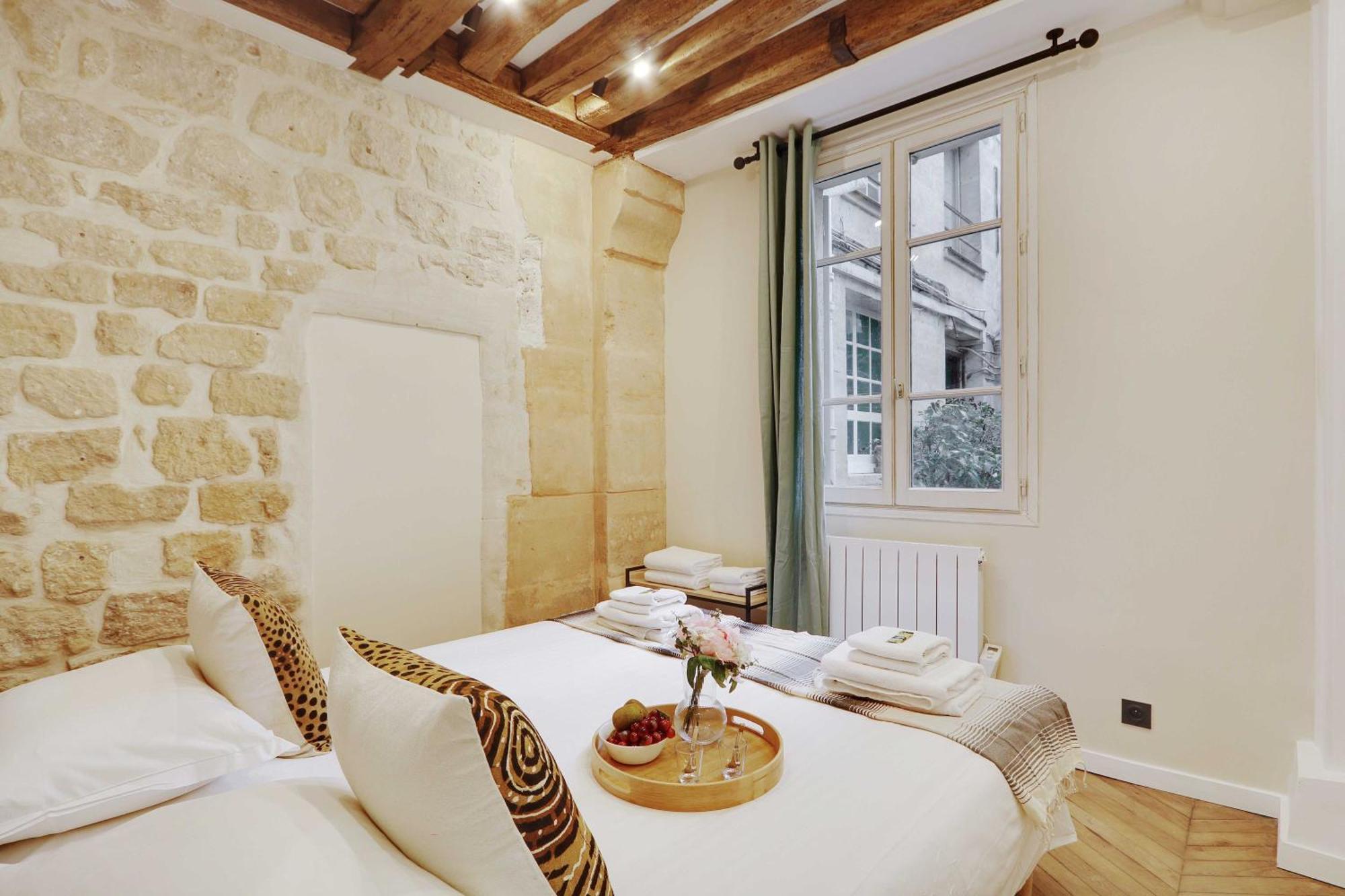 Authentic Apartment - 1Br-4P - Le Marais Paris Exterior foto
